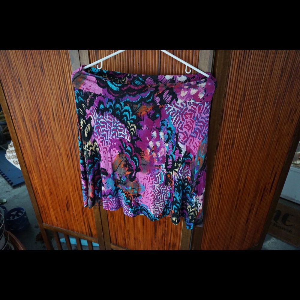 Patterned skirt